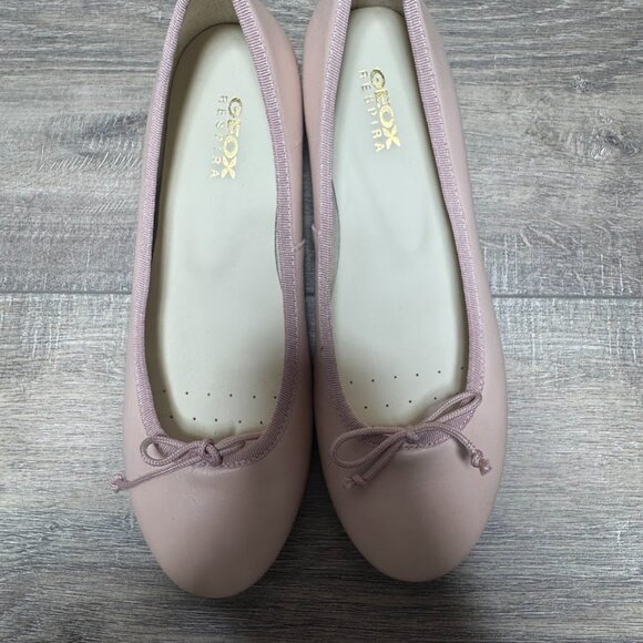 Geox Floretia Peach Low Heel Pumps Women's Size EU 36 - Picture 2 of 6